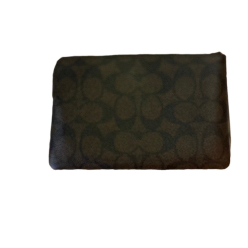 Coach Black and Gold Wristlet - Picture 2 of 3